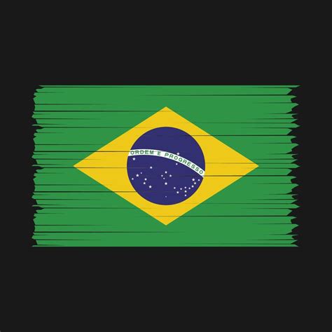 Brazil Flag Vector 21843241 Vector Art at Vecteezy