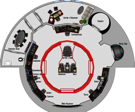 USS Dingo NCC-2650 Bridge Layout by TheShepster on DeviantArt | Star ...