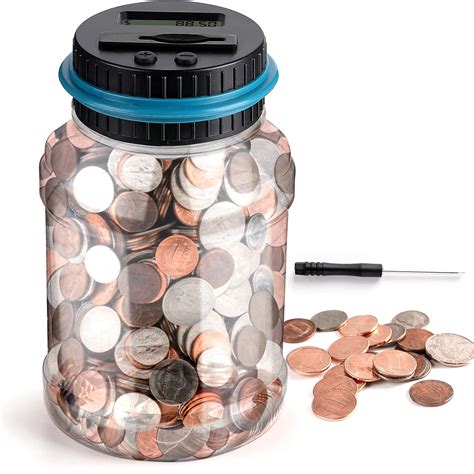 Amazon.com: Piggy Bank, Coin Counter Coin Bank for Kids Boys Girls ...