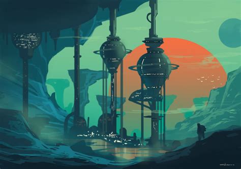 ArtStation - Scifi Environment, Armin Rangani | Scifi environment, Sci ...