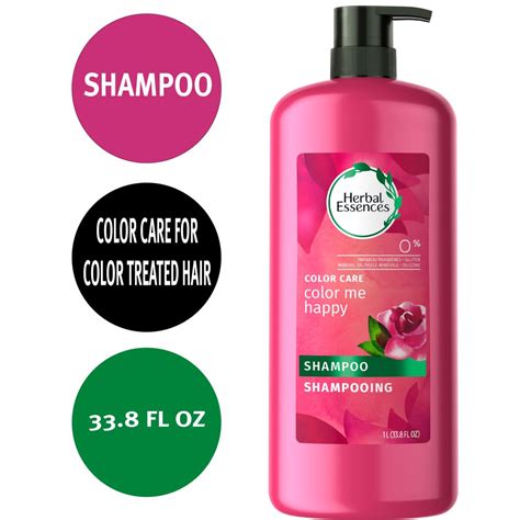 Herbal Essences Shampoo for Color-Treated Hair, Color Me Happy, 33.8 Fl ...