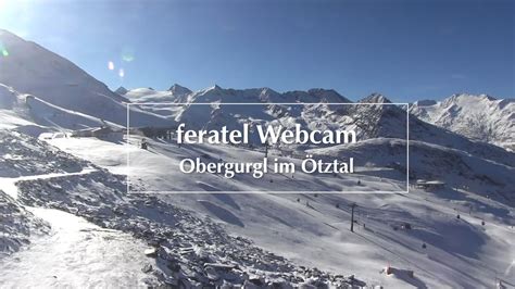 Webcam Obergurgl - Skifahren im Ötztal - YouTube