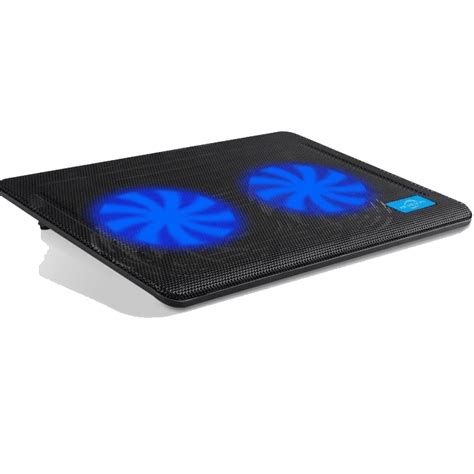 LAPTOP COOLING PAD WITH LIGHT FAN N99 BLACK - Nexcom Computers