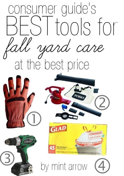 The BEST tools for Fall yard care at the best price - Mint Arrow