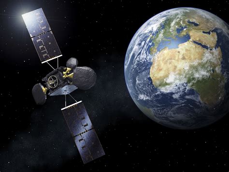 ESA - Second space data highway satellite set to beam