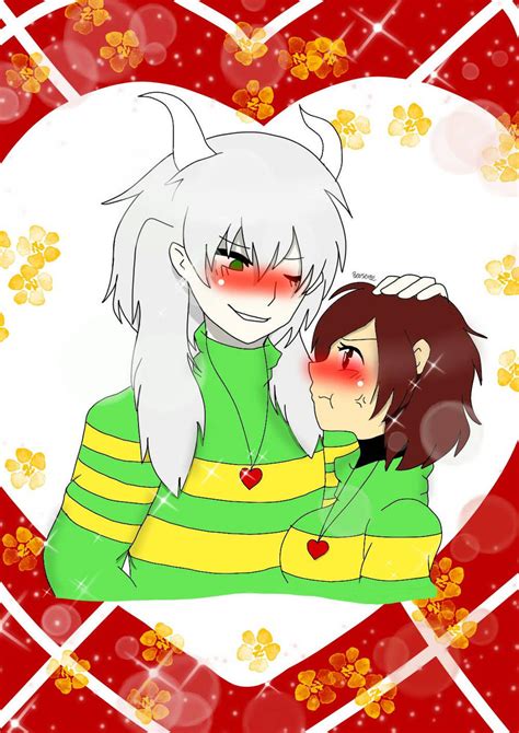 Chara x Asriel by Beersere1987 on DeviantArt