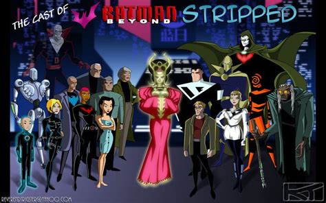 Batman Beyond 'Cast Photo' | Batman beyond, Batman comic art, Batman