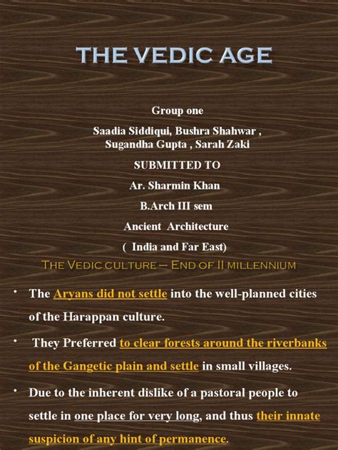 2 The Vedic Age | PDF | Roof | Economic Sectors