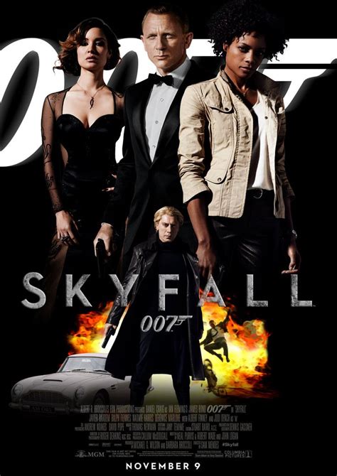 'Skyfall' (2012) | Skyfall, James bond movie posters, James bond movies