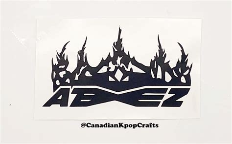 ATEEZ Kingdom Fandom and Regular Logo Kpop Vinyl Decals - Etsy