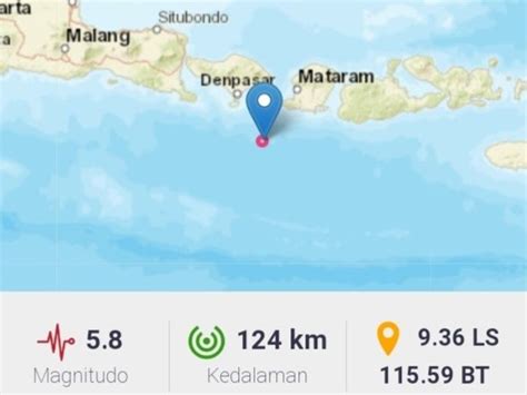 5.8 Magnitude Earthquake Shakes Bali – Indonesia Expat