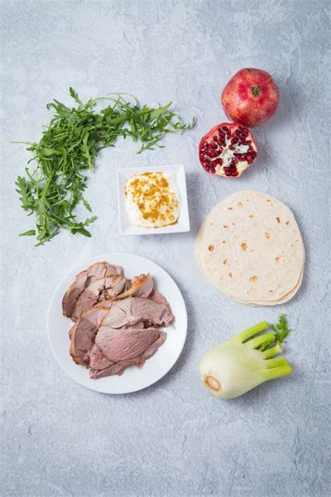 Lamb Wrap - Reuse Your Leftover Roast Lamb To Make This Lebanese Wrap