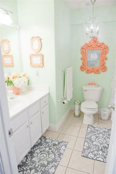 Some Accessories For Beautifying Seafoam Green Bathroom (With images ...