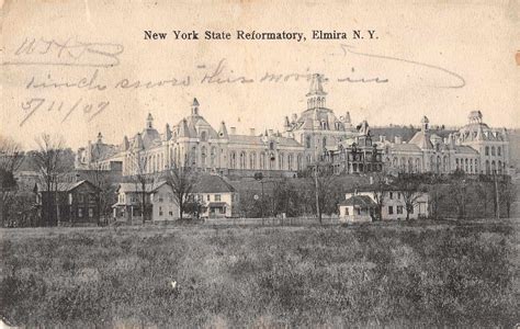 Elmira New York State Reformatory Scenic View Antique Postcard (J32486 ...