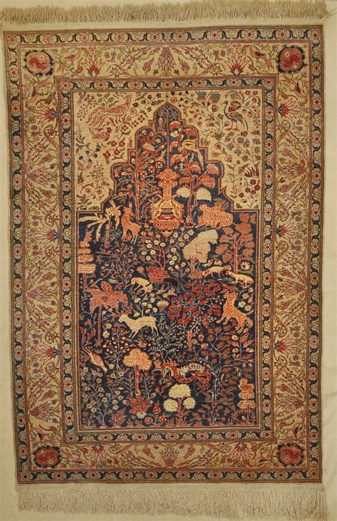 Fine Turkish Silk Rug - Rugs & More