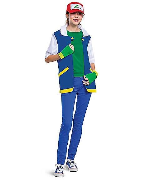 Adult Ash Ketchum Costume - Pokémon - Spirithalloween.com