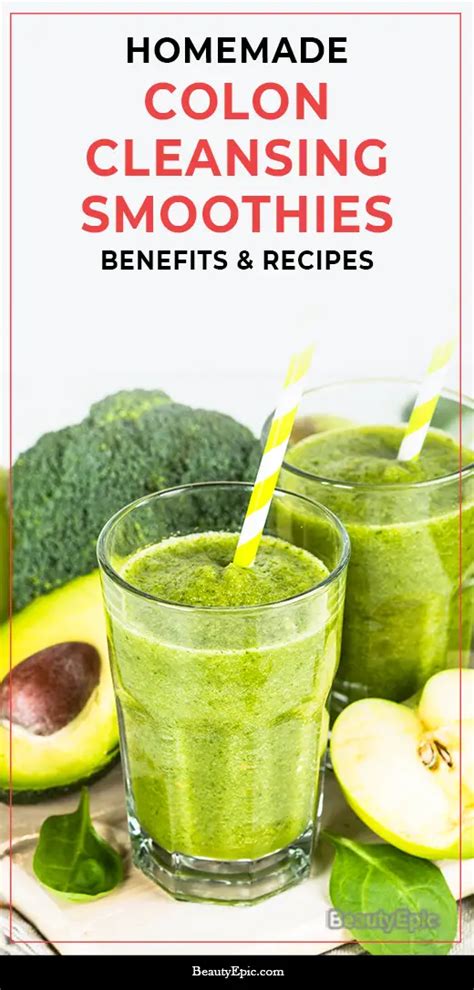 Homemade Colon Cleansing Smoothies - Benefits & Recipes