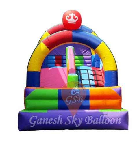 pvc Multicolor Kids Bouncy Castle Slide at Rs 45000 in New Delhi | ID ...