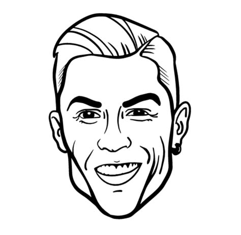 1 soccer superstar Cristiano Ronaldo Portrait - Pop-Art.Fun