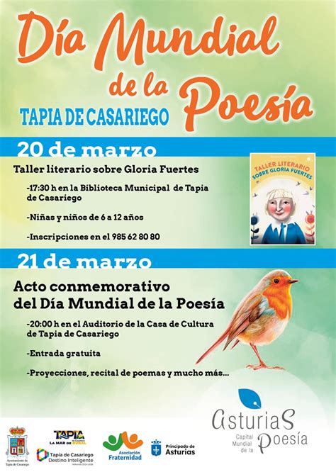 Eventos - Día Mundial de la Poesía en Tapia de Casariego - AQUÍ Diario ...