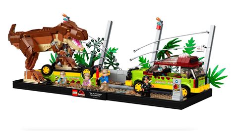 New LEGO Jurassic Park Sets Include The Infamous T-Rex Scene – Review Geek