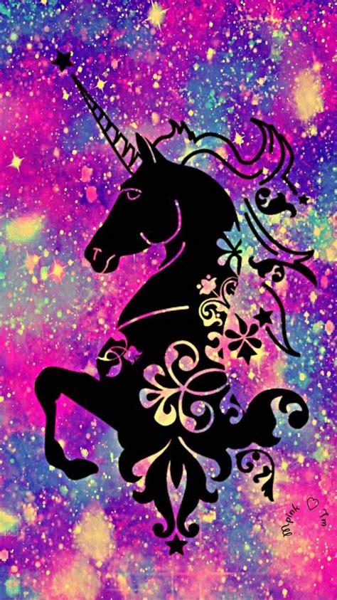 Floral Unicorn Galaxy Wallpaper #androidwallpaper #iphonewallpaper # ...