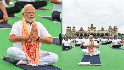 International Yoga Day Live: 'Brings Peace to the World': PM Modi On ...