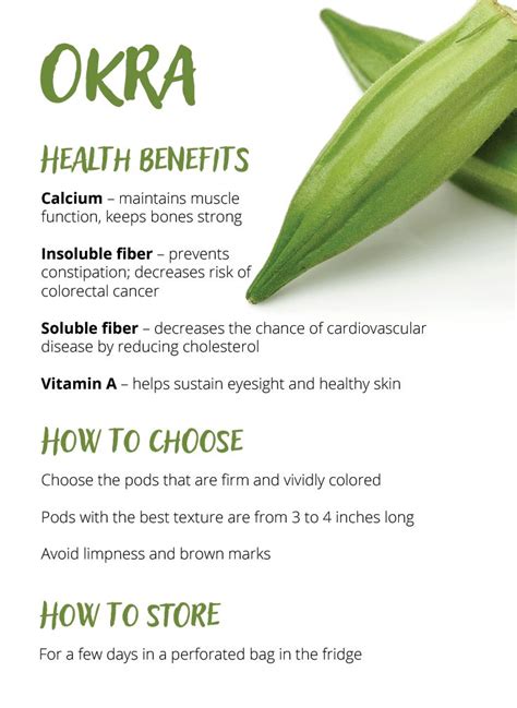 Okra | Okra health benefits, Okra, Okra benefits