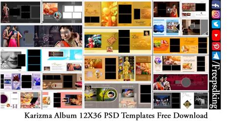 Karizma Album 12X36 PSD Templates Free Download - Freepsdking.com