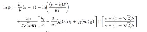 Solved Derive an equation for the fugacity coefficient of | Chegg.com