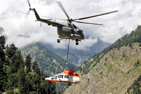 Indian Air Force's Mil Mi-17 V5 Helicopter Airlifts Pawan Hans ...