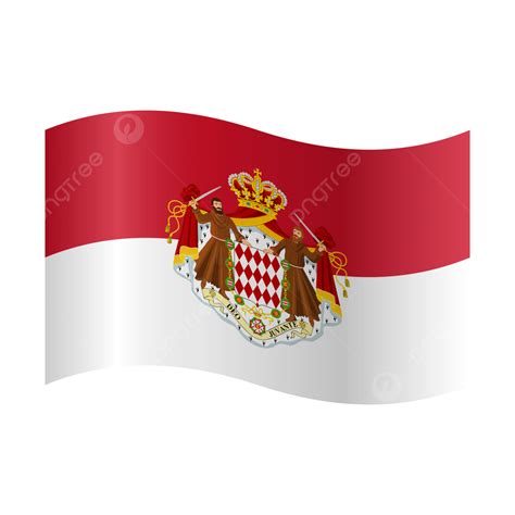 Vector Of Monaco Flag, Monaco, Flag, Monaco Flag PNG and Vector with ...