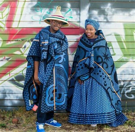 Beautiful Basotho Traditional Blanket Attire for wedding – styles 2d