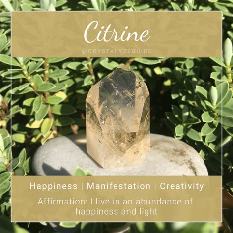 Citrine Crystal Meaning | Stone Properties & Benefits