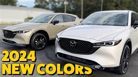 New 2024 CX-5 Colors | Which Do You Like Best? - YouTube