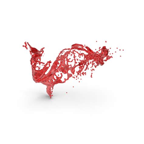 Red Liquid Slash Effect PNG Images & PSDs for Download | PixelSquid ...