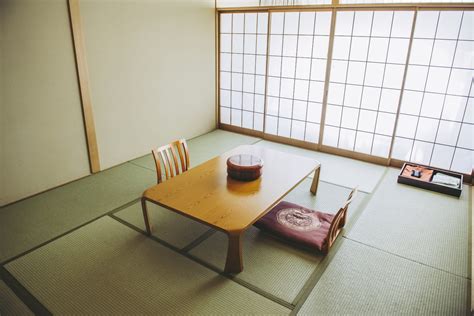 When staying in a ryokan, traditional accommodation in Japan, washitsu ...