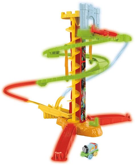 Fisher-Price Thomas & Friends Minis Glow in the Dark Twist-n-Turn Stunt ...