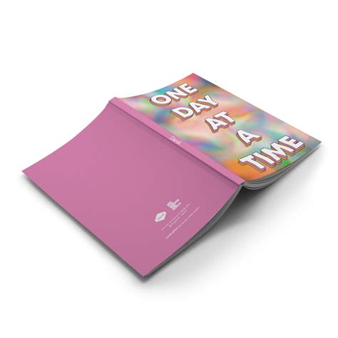 One Day At A Time Notebook | Denik Notebooks, Journals & Sketchbooks