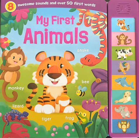 Phonics Animal Sounds Book | My First Animals ( Phase 1)