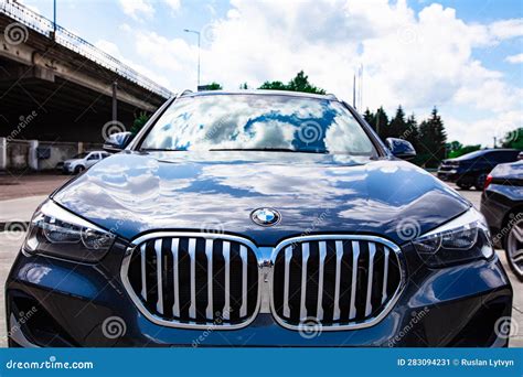 Closeup of BMW X5 G05, Front View Editorial Photo - Image of brand ...