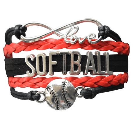 home products girls softball bracelet 21 team colors