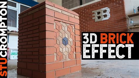 Bricklaying pier design 3D - YouTube