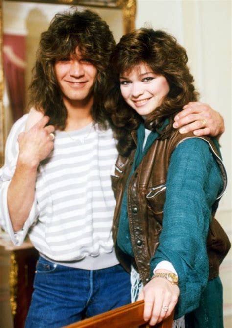 Eddie Van Halen and Valerie Bertinelli, 1980s. : r/OldSchoolCool