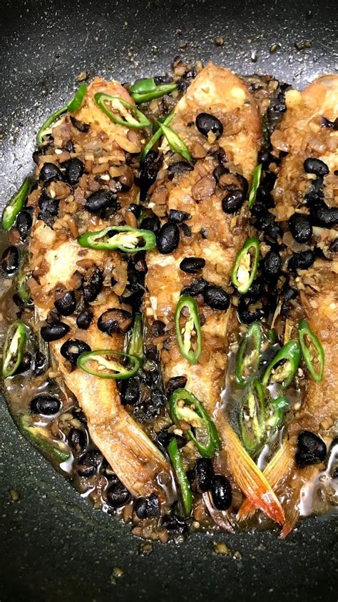 Fish with Salted Black Beans | Fish recipe filipino, Fried fish ...