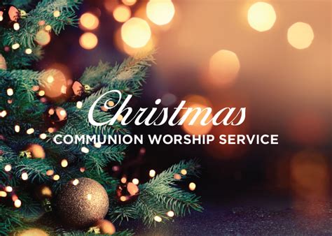 Christmas Communion Service 12/23 – Parkview Church