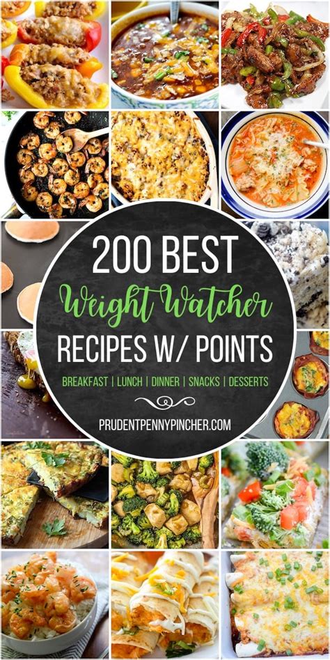 200 Weight Watchers Recipes with Smart Points - Prudent Penny Pincher