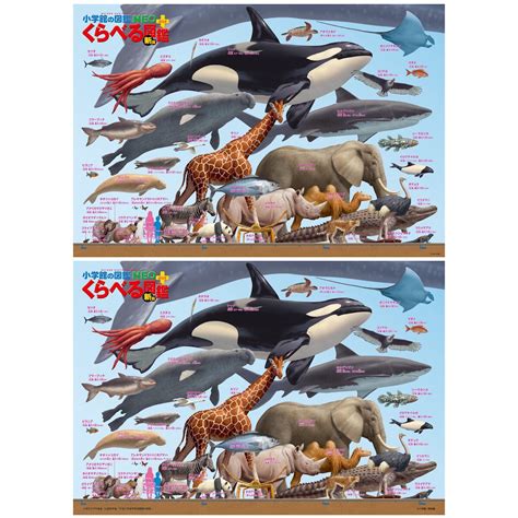 Animal Size Comparison Jigsaw Puzzle - Tokyo Otaku Mode (TOM)