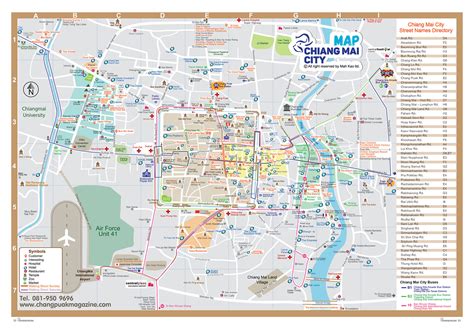 Chiang Mai Map City map