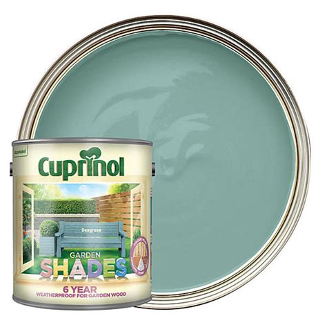 Cuprinol 1 Litre Garden Shades Woodstain - Seagrass | 5083482 | Heavins.ie